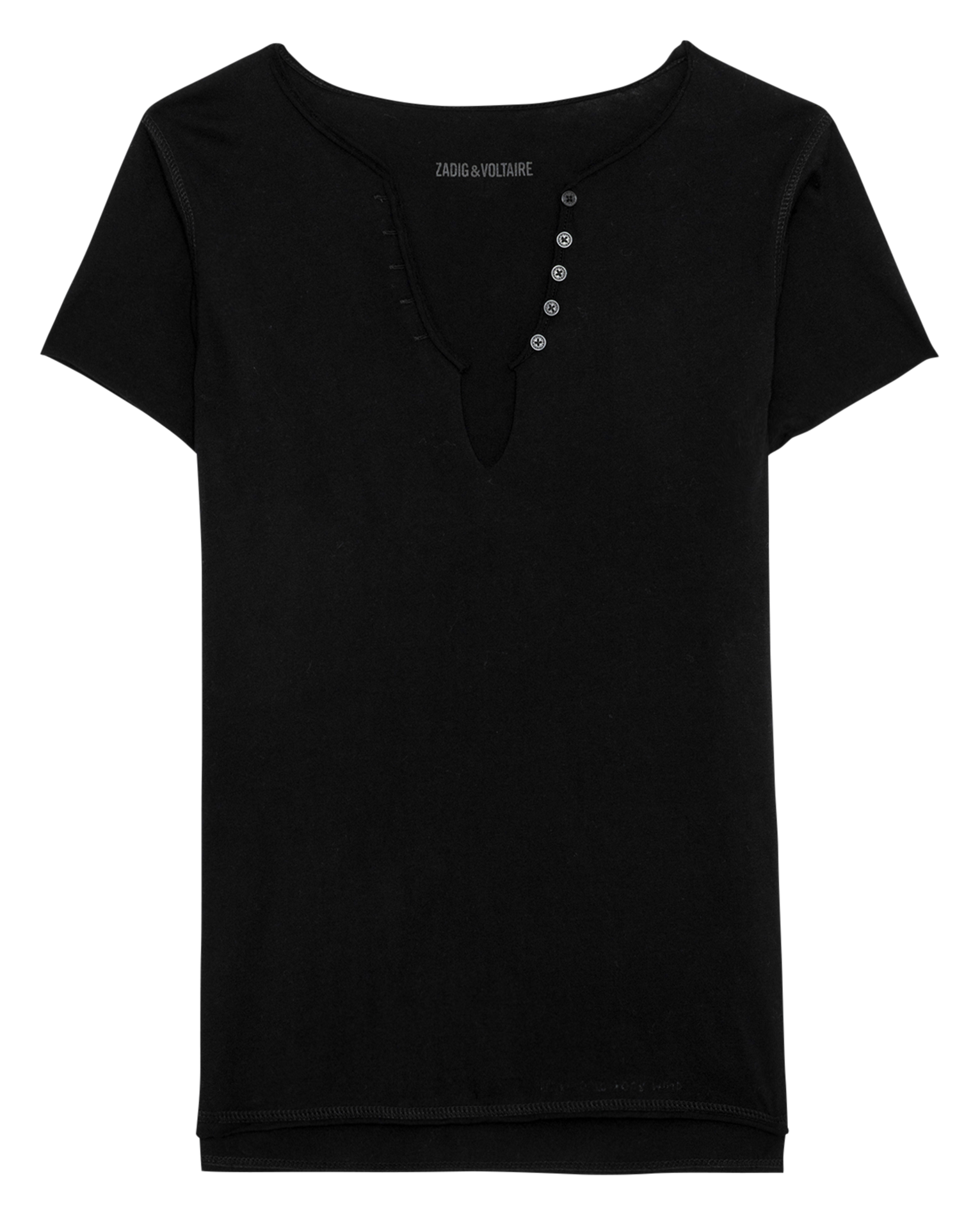 TUNI - Tee-shirt tunisien en coton bio| Noir