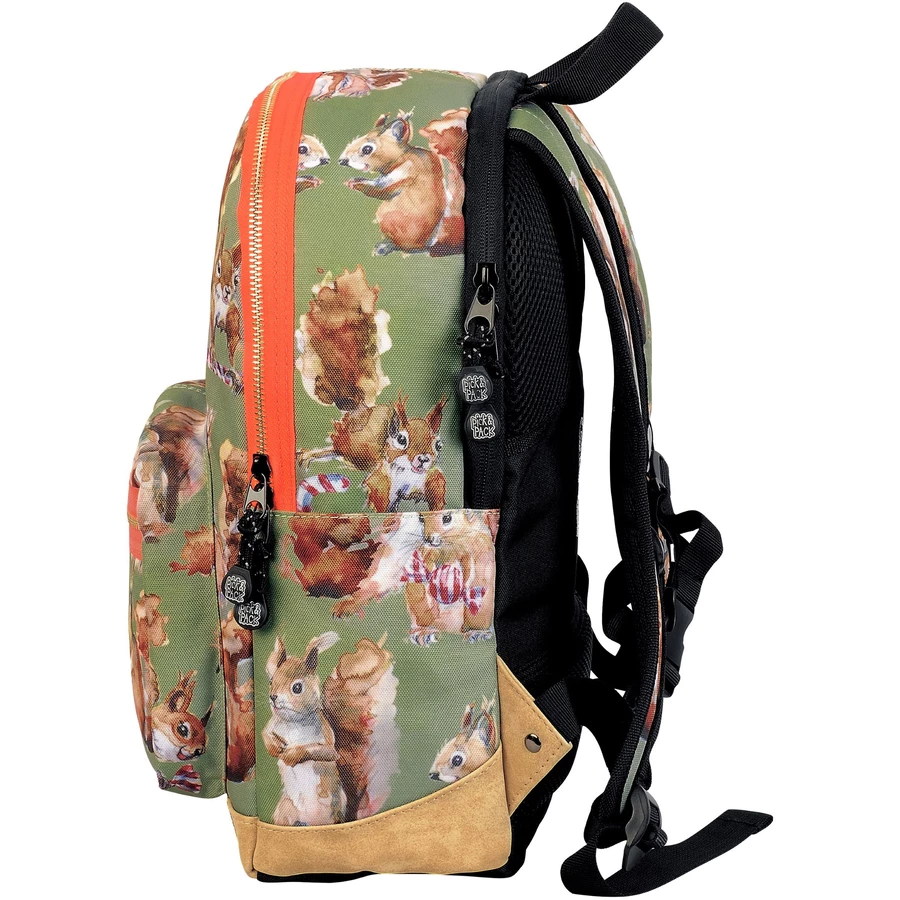 Pick & Pack Rucksack Squirell grün