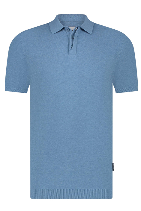 State of Art blauwe heren polo