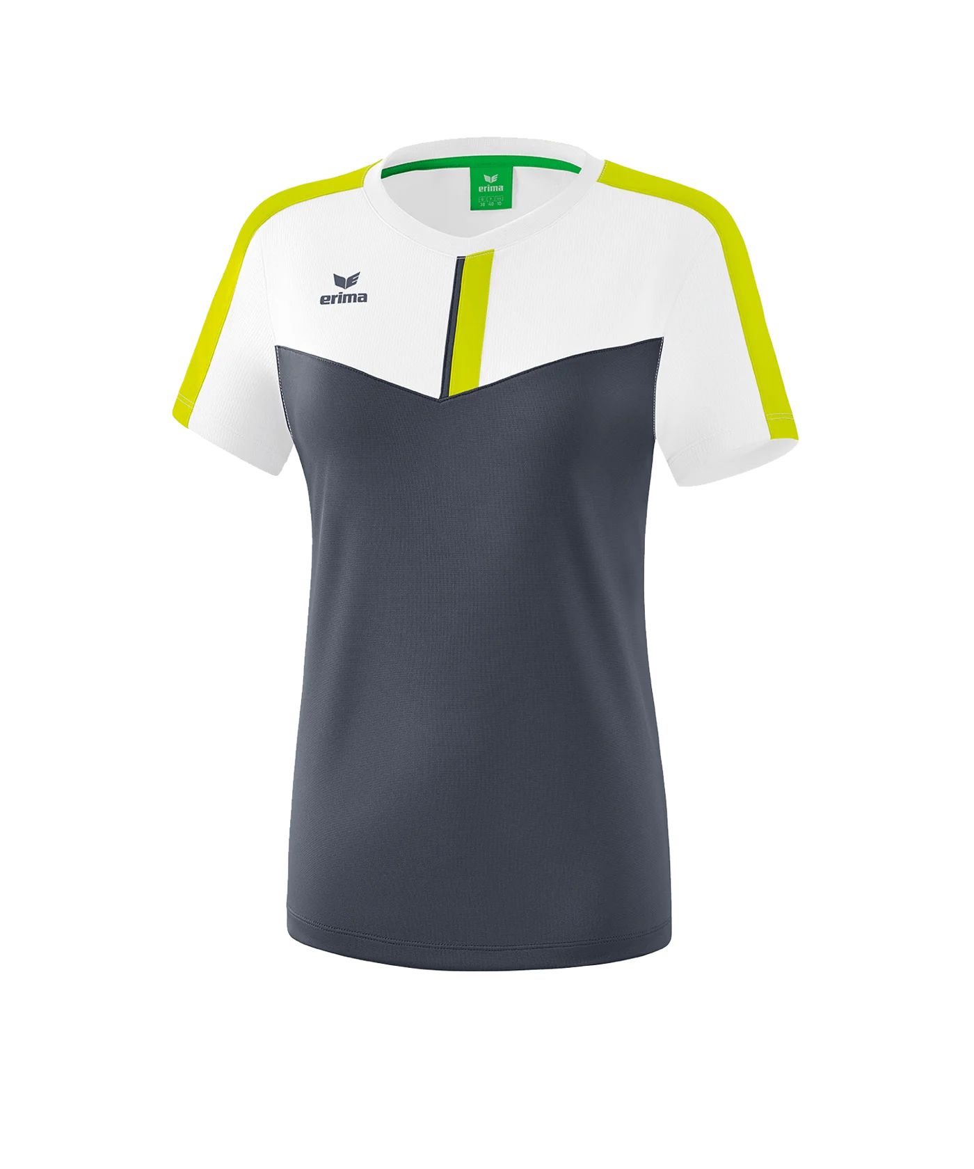 Erima Squad T-Shirt Damen Weiss Grau