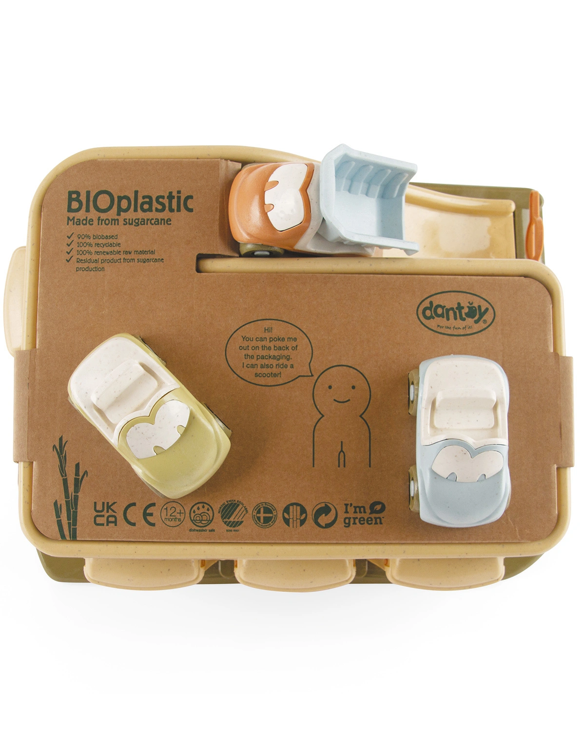 Parkhaus-Set BIO GARAGE 4-teilig