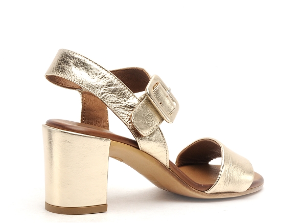 Lune et l autre nu pieds talons femme corsica or