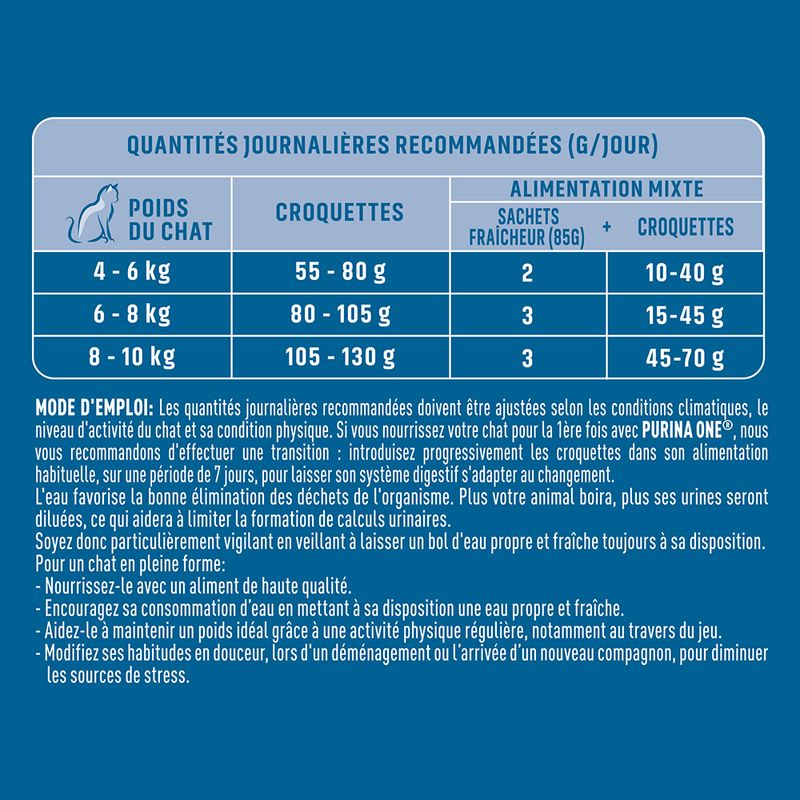 Purina ONE Spécial Chat Stérilisé à la truite