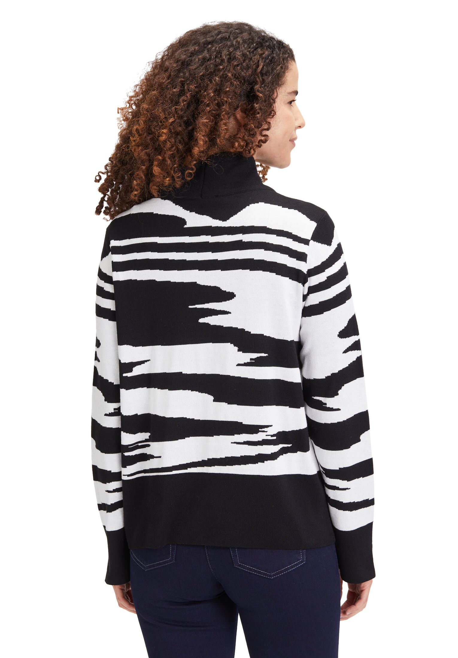 Betty Barclay| Damen Strickpullover mit hohem Kragen