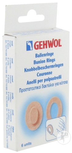 Gehwol Protection Hallux Valgus Ovale 6 Pièces