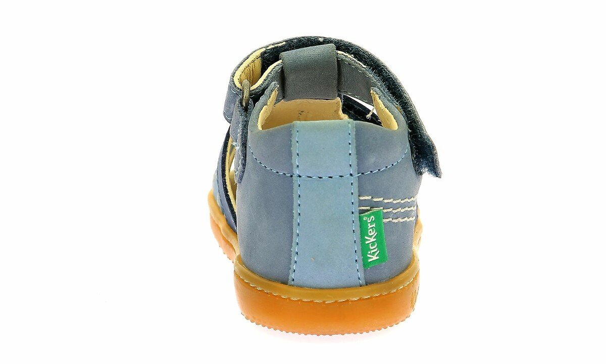 KICKERS<br>Sandálias fechadas de couro Kick Bazar