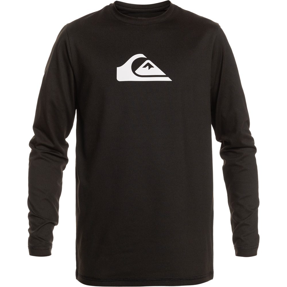 Quiksilver Solid Streak UV-Shirt Herren schwarz