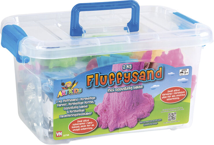 Fluffy Sand ARTK FLUFFY STORSPAND SÆT Multi
