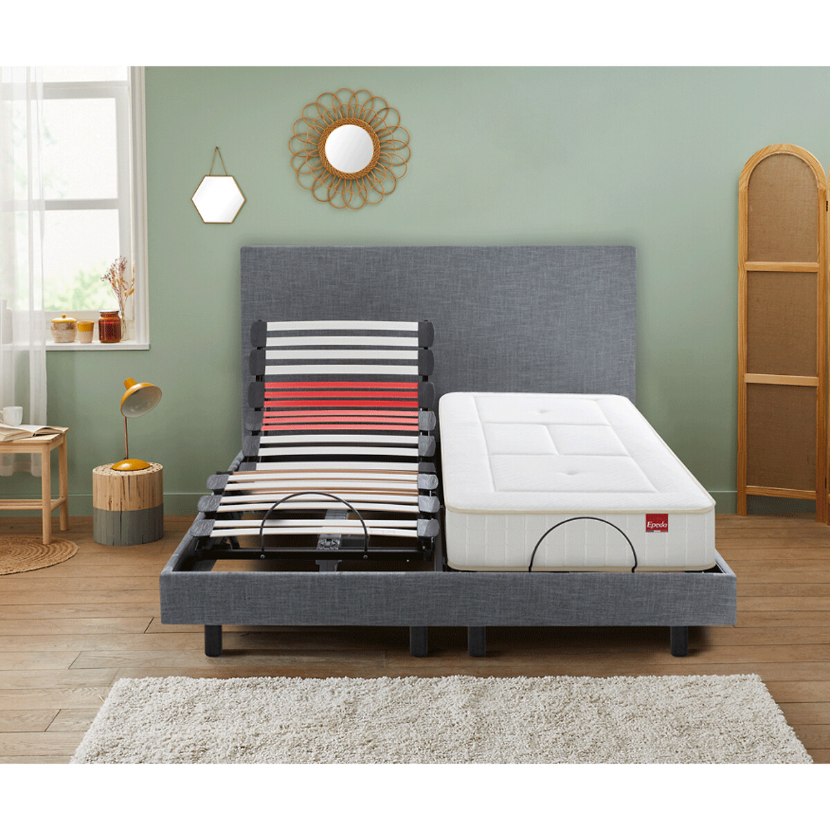 EPEDA<br>Base de cama reclinável elétrica Horizon