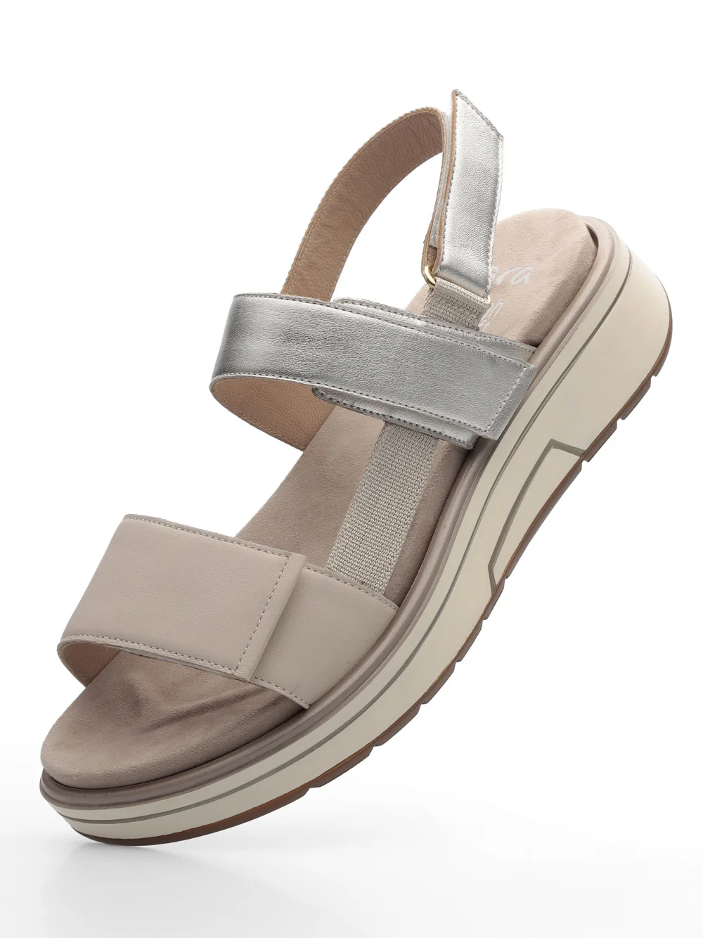 Sandale Lucca beige platin