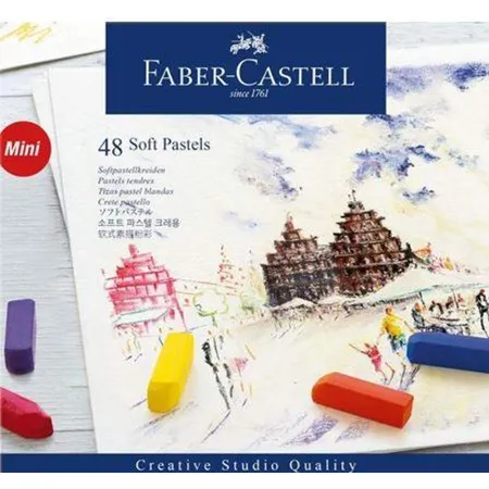 Faber-Castell Softpastellkreiden mini, 48er Etui