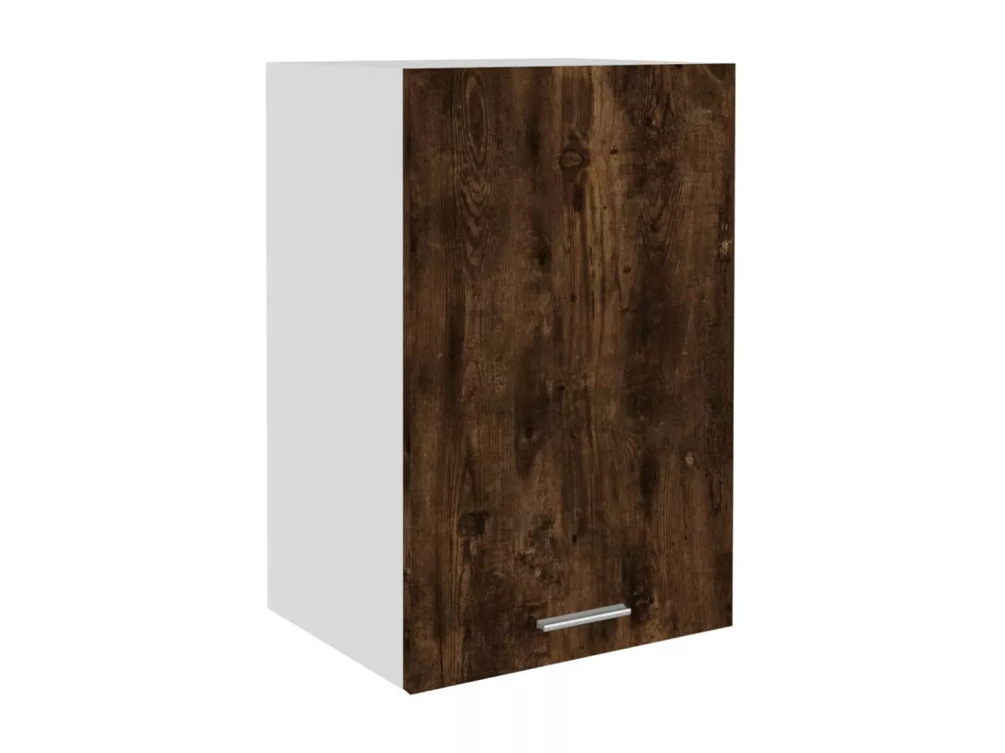 Armoire suspendue Chêne fumé 39,5x31x60 cm Bois d'ingénierie