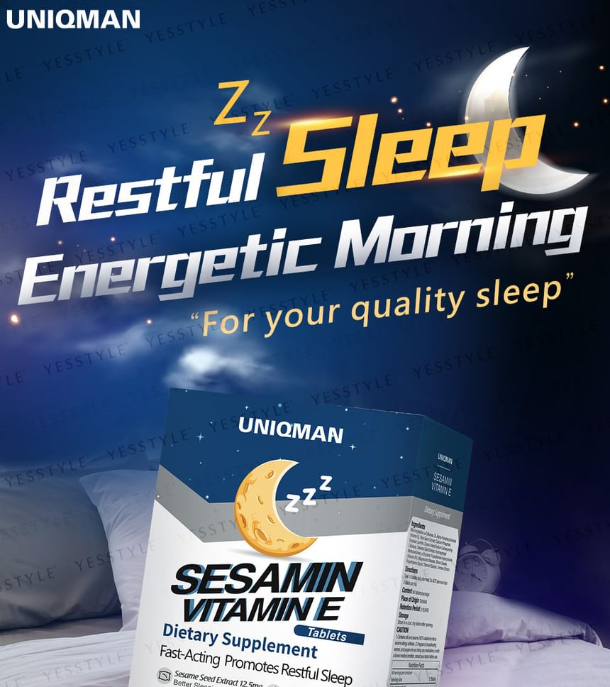 BHK's - Uniqman Sesamin Vitamine E Tablet