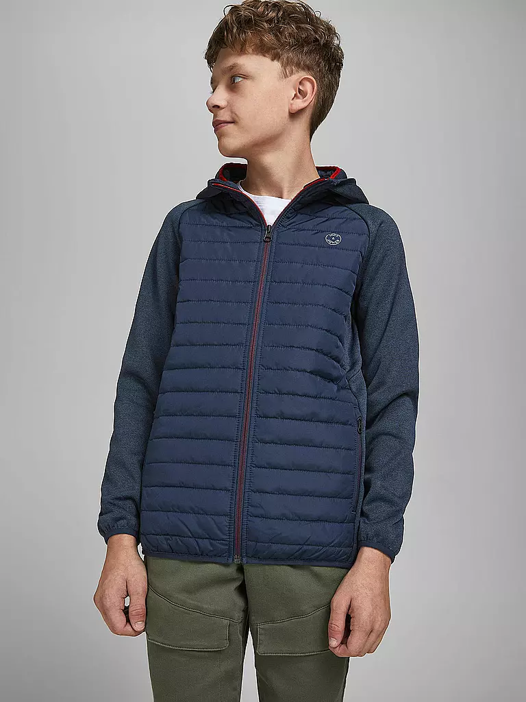 JACK & JONES Jungen Jacke JJEMULTI dunkelblau