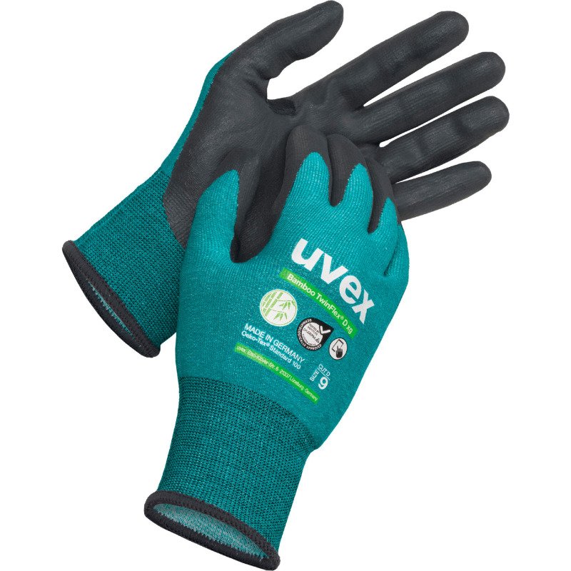 Gants de manutention Uvex Bamboo TwinFlex D xg - La paire