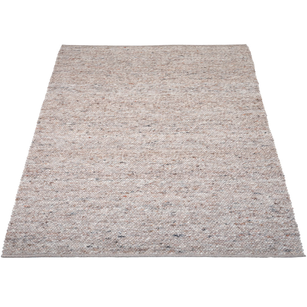 Vloerkleed Stone donkerbeige 140 x 200 cm