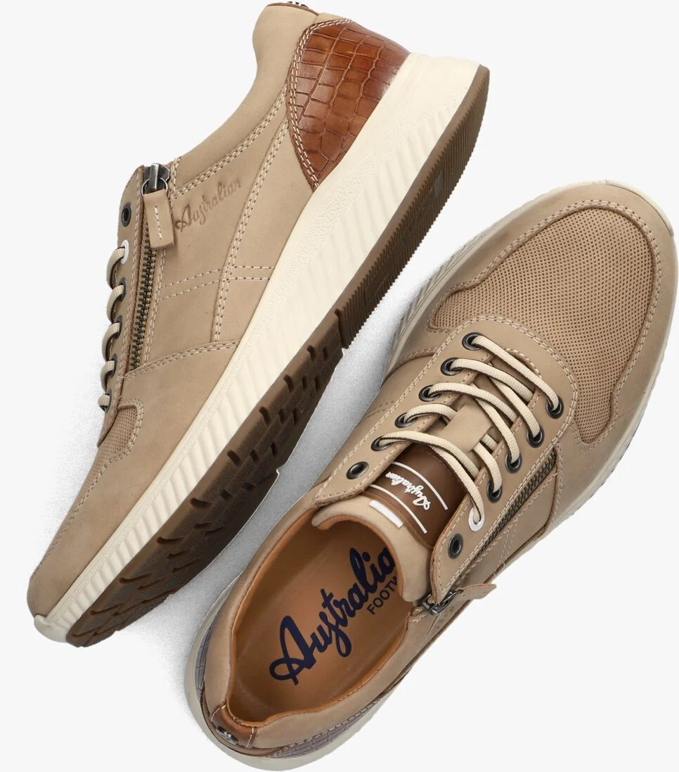 AUSTRALIAN beige australian lage sneakers hurricane