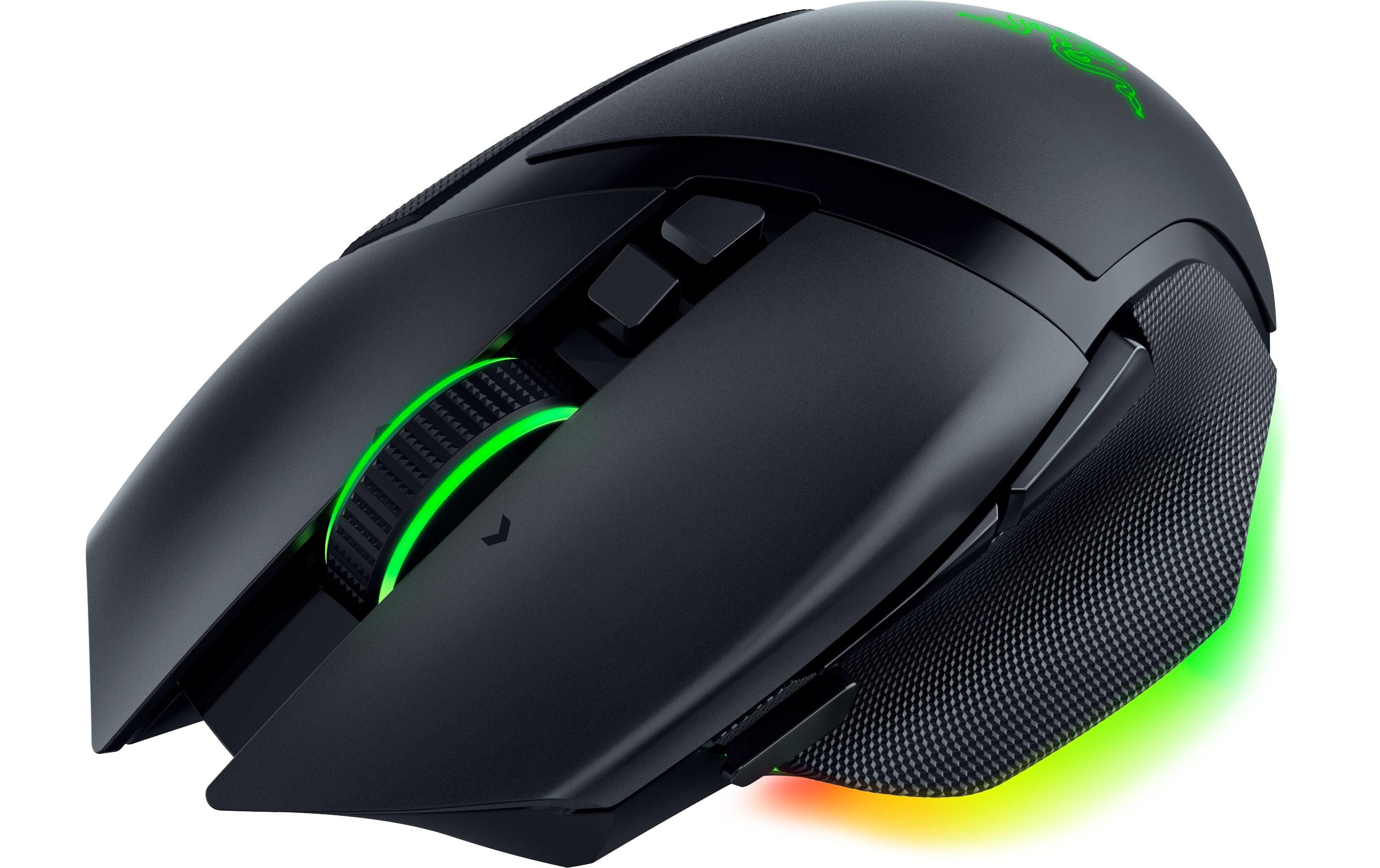 Gaming-Maus Basilisk V3 Pro Schwarz<br>Ergonomische Gaming-Mouse mit programmierbaren Tasten und RGB-Beleuchtung