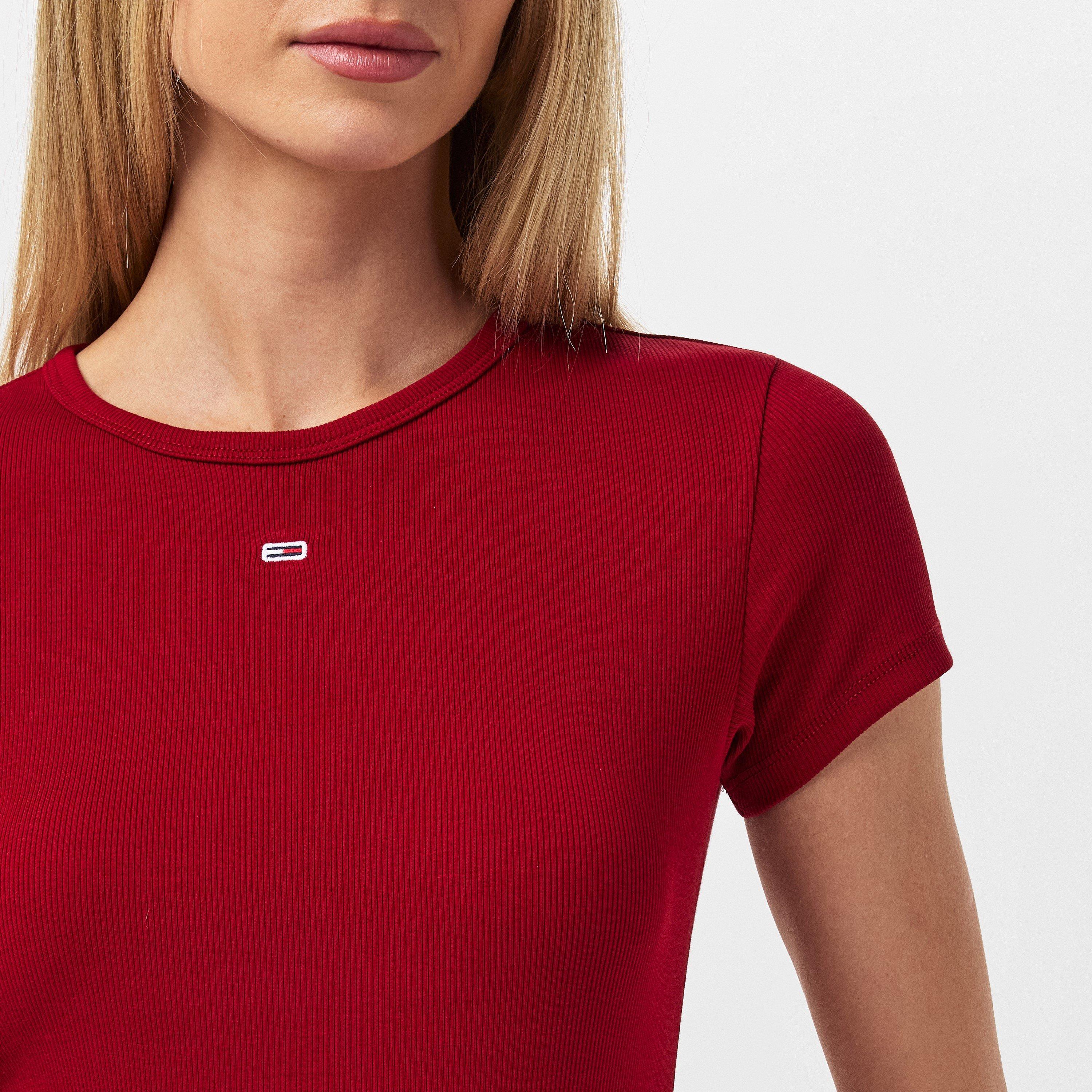 Tommy Jeans Rib Knit T Shirt