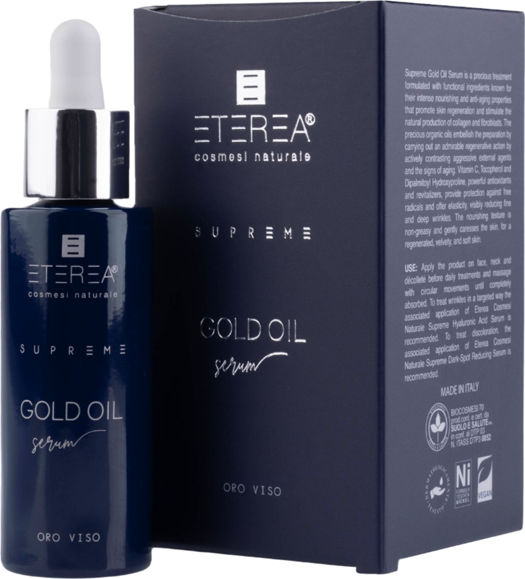 ETEREA Cosmesi Naturale  Supreme Gold Oil Serum, 30 ml