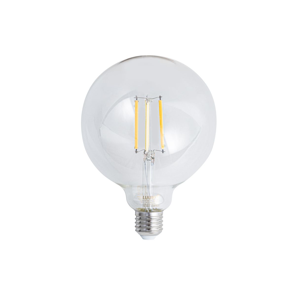 Smart E27 dimbare LED lamp G125 helder 7W 806 lm 2700-6500K