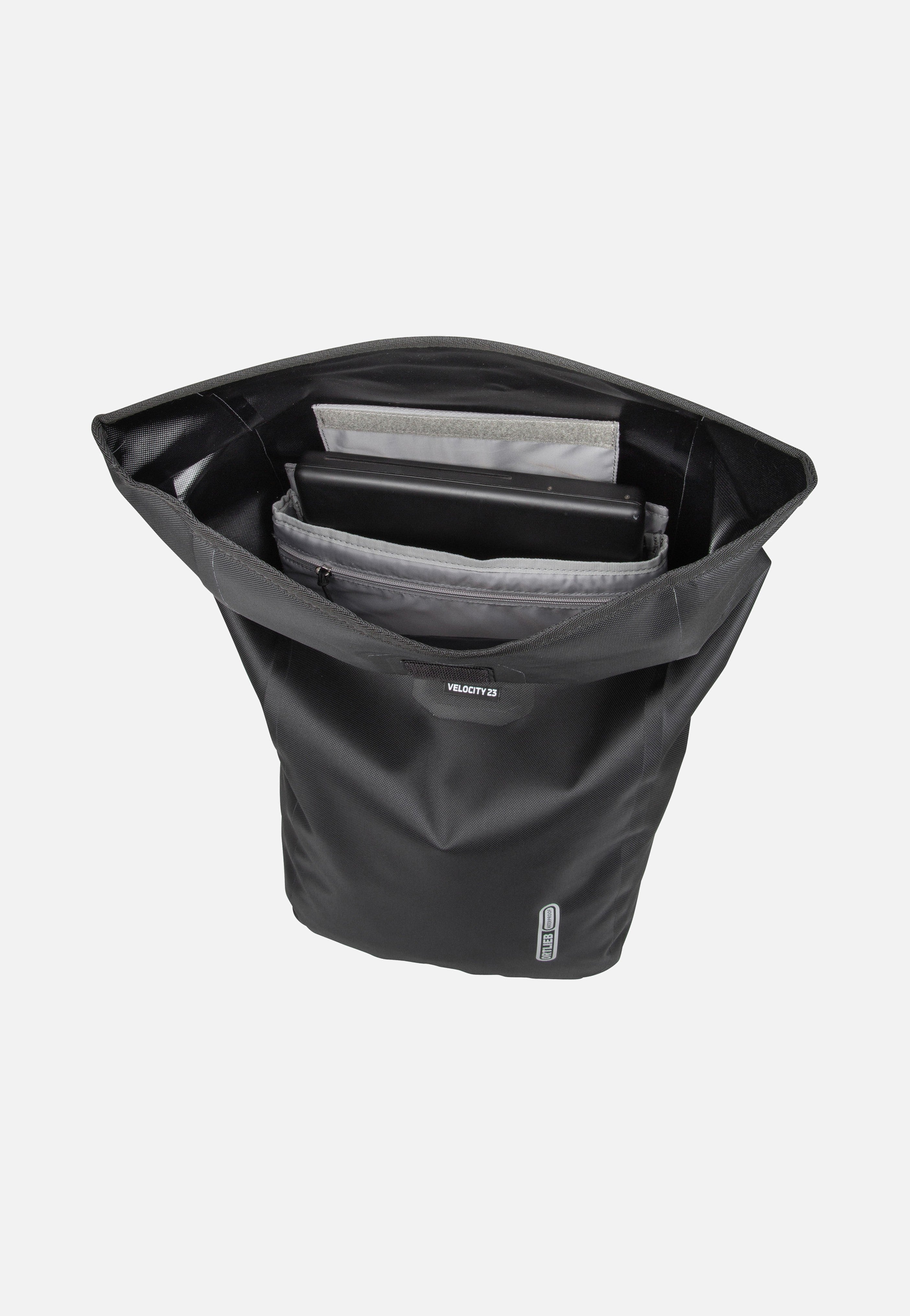 Velocity PS 23L Schwarz - Rolltop Rucksack