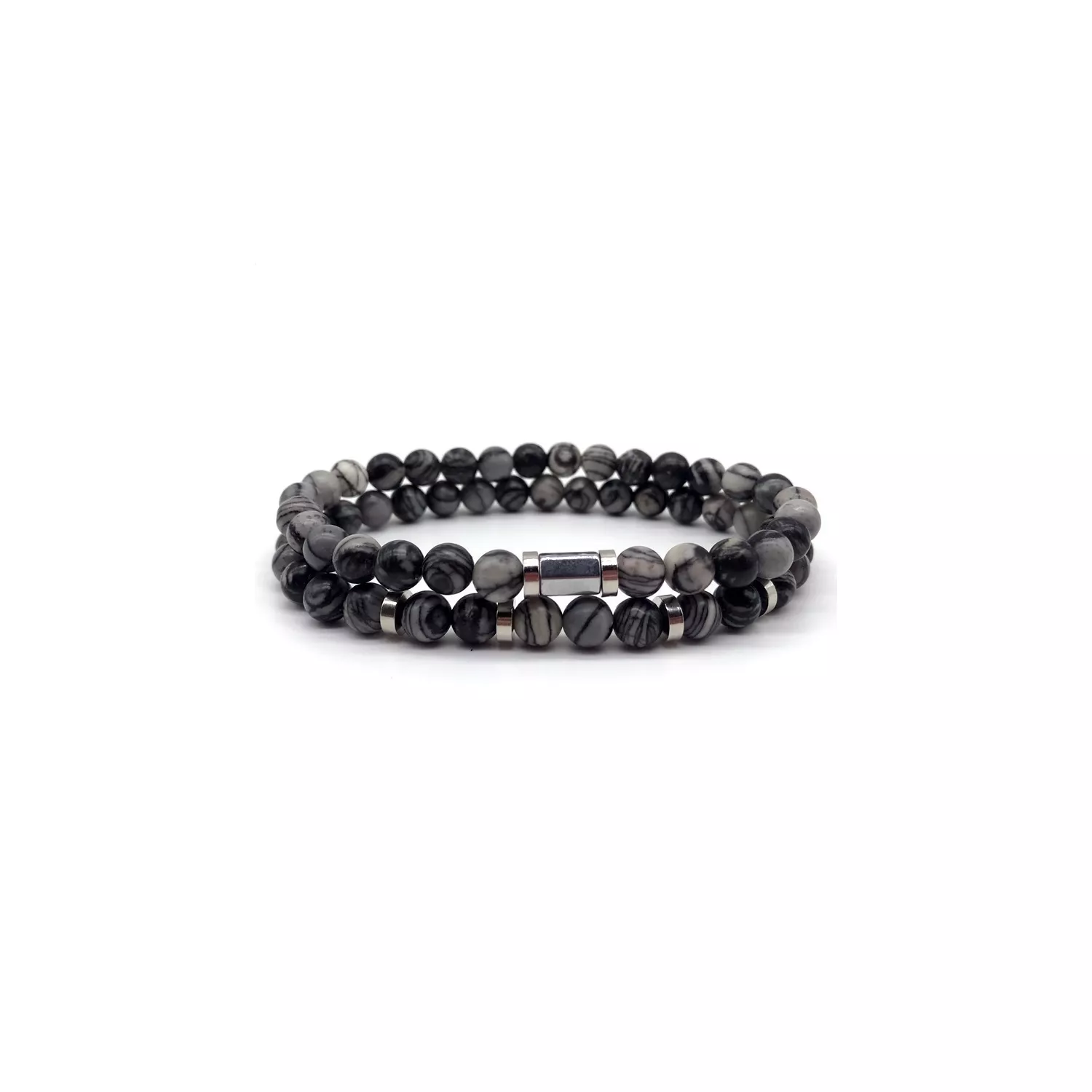 Auxere Double Row Armbånd Sten KXD0230