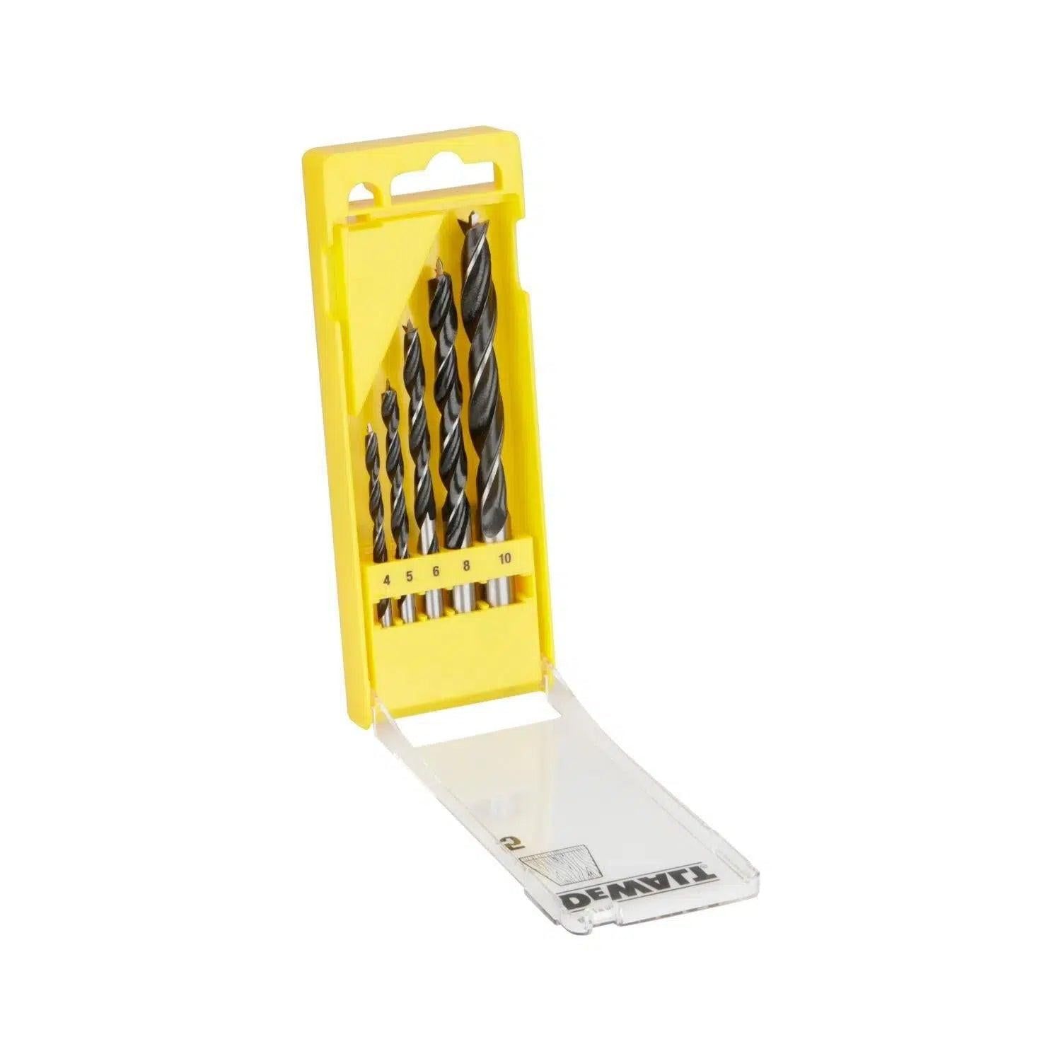 DeWALT DT4535 5-delige Houtspiraalborenset