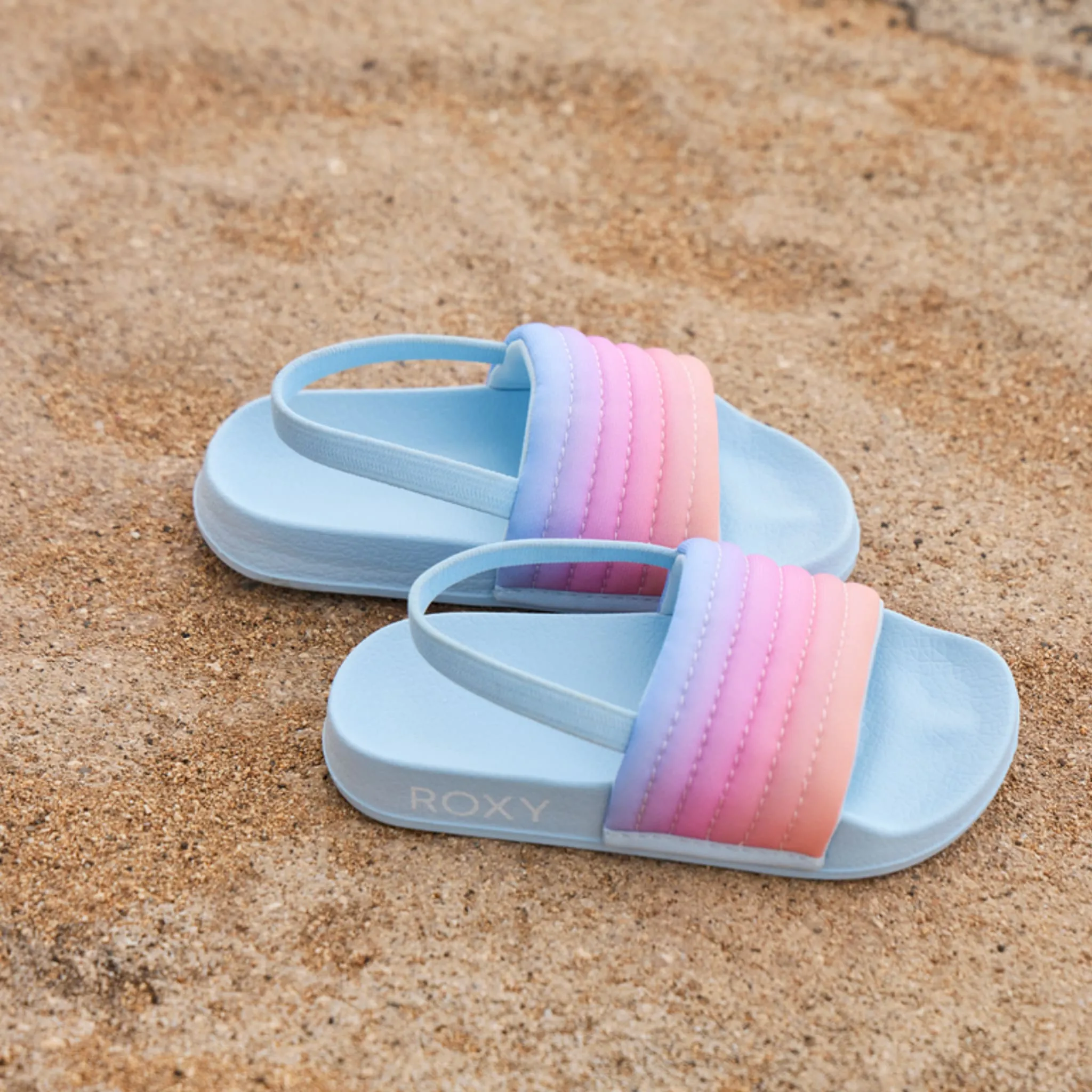 Roxy Sandales Slippy Ribbed Pointures 5-10