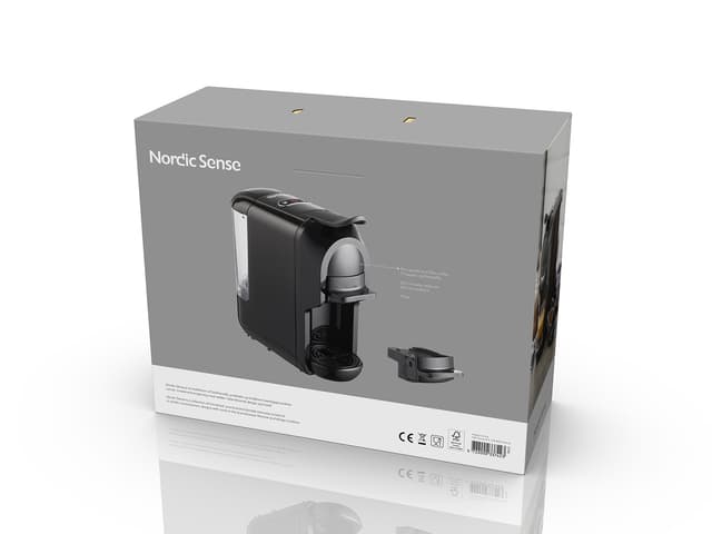 Nordic Sense Kaffemaskine 2-i-1 1450 watt