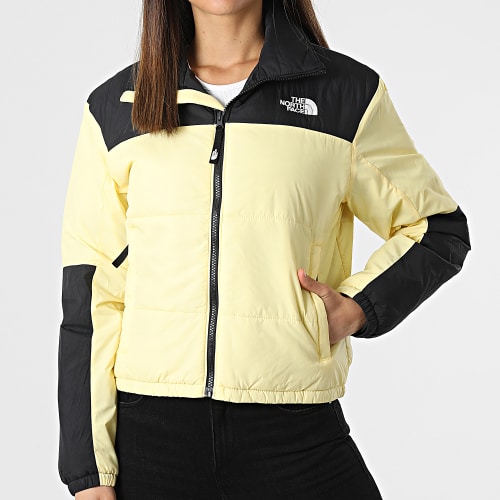 Veste Zippée Femme Gosei Puffer A491J Jaune Noir