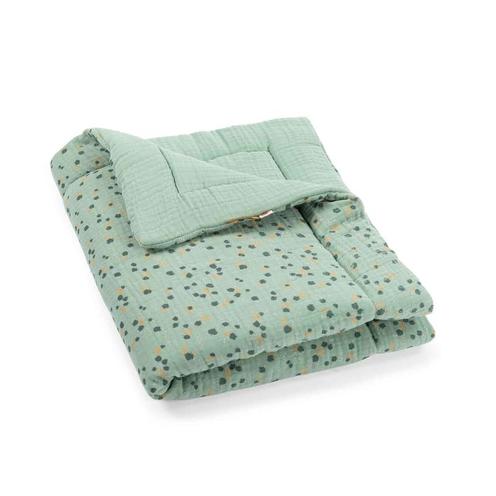 Plaid Trois Petits Lapins Sauge - MOULIN ROTY