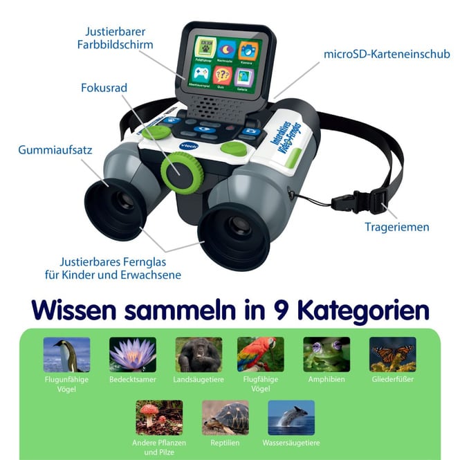 Vtech - Interaktives Video-Fernglas
