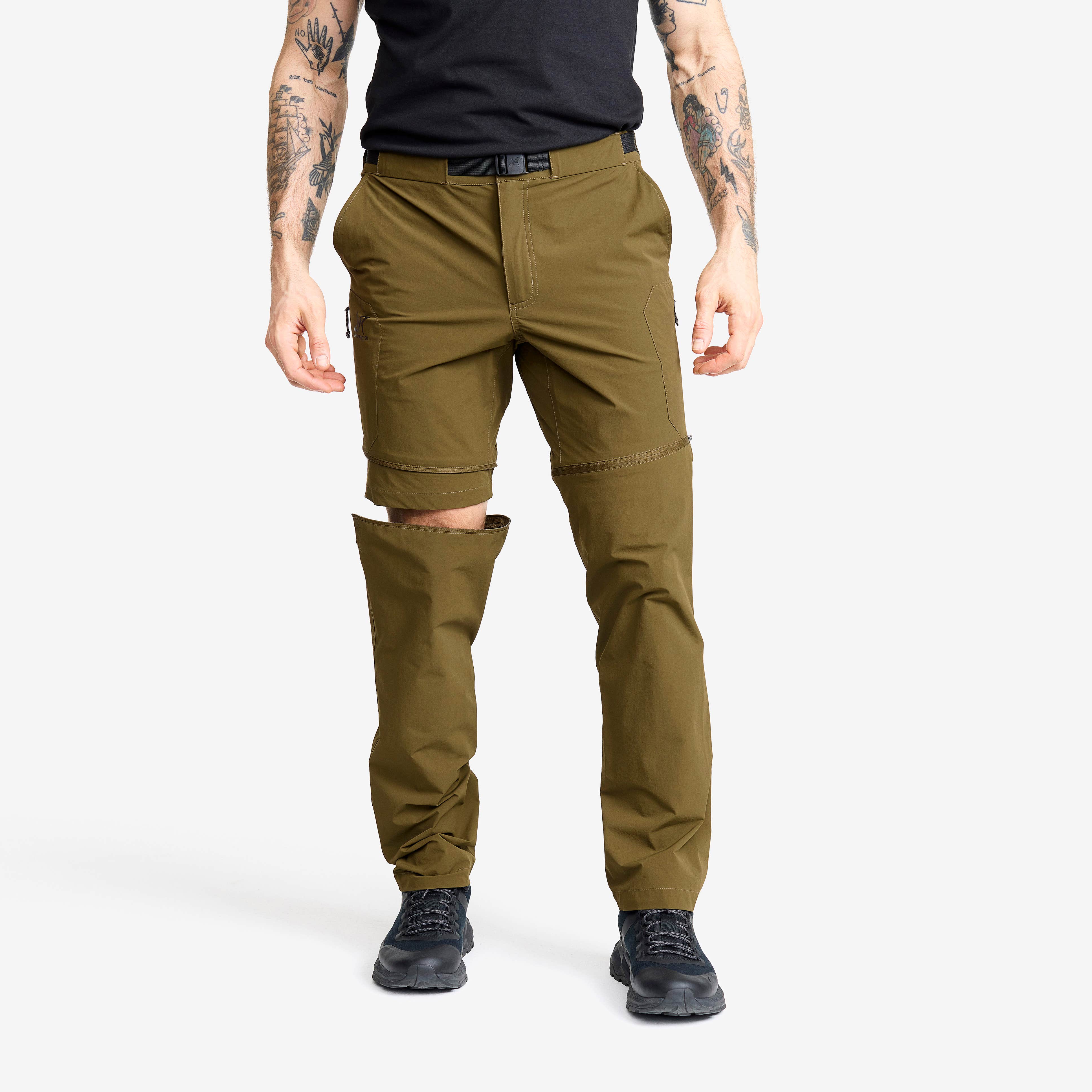 Elevate Hiking Zip-off Pants Herre Dark Olive