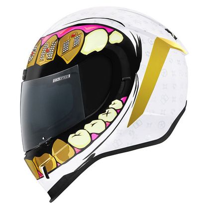 Casque Icon AIRFORM - GRILLZ - Blanc