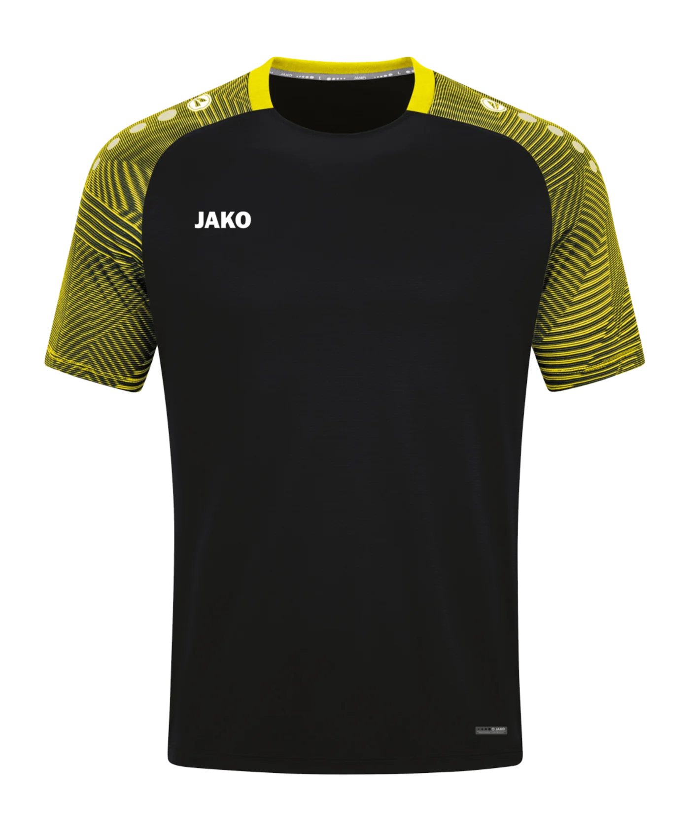 JAKO Performance T-Shirt Schwarz Gelb F808