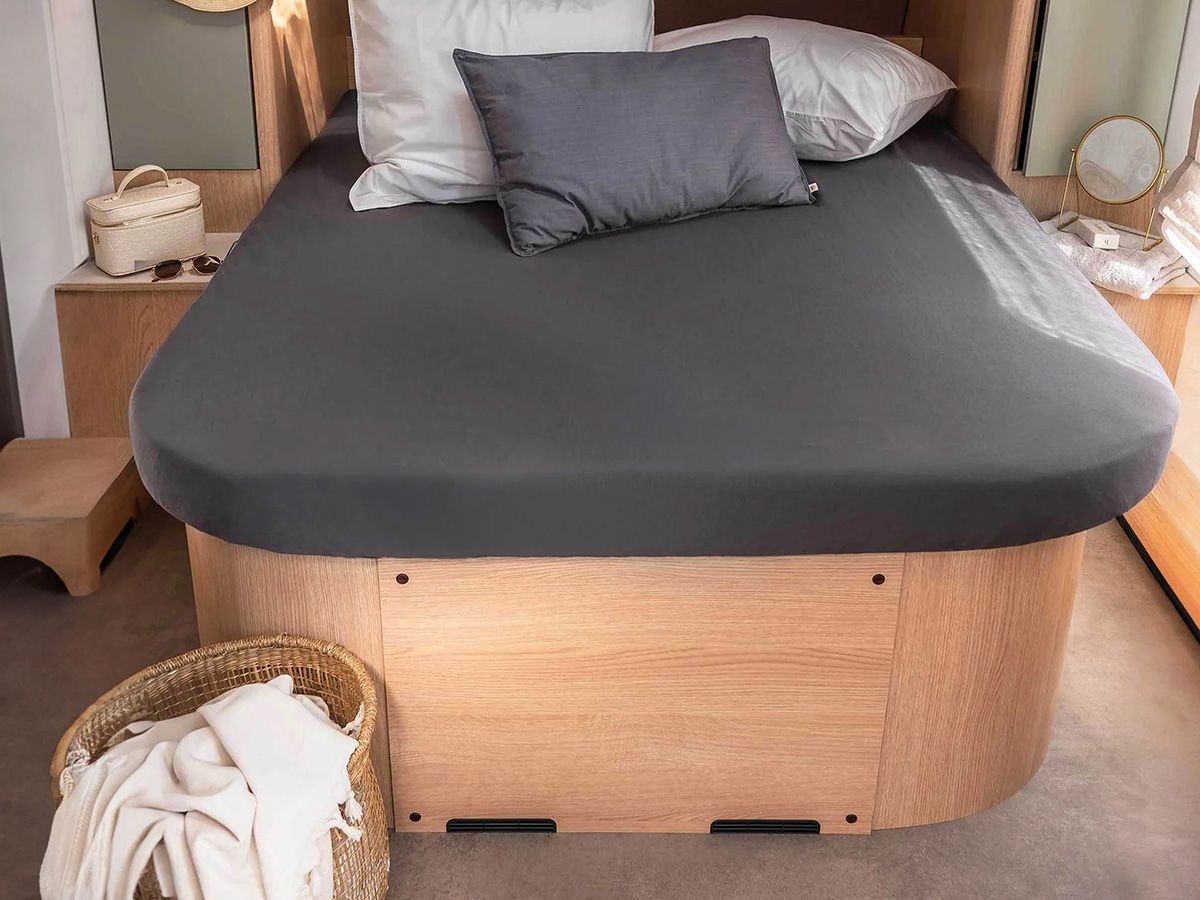 Walra Multifit Queensbed hoeslaken - Anthracite