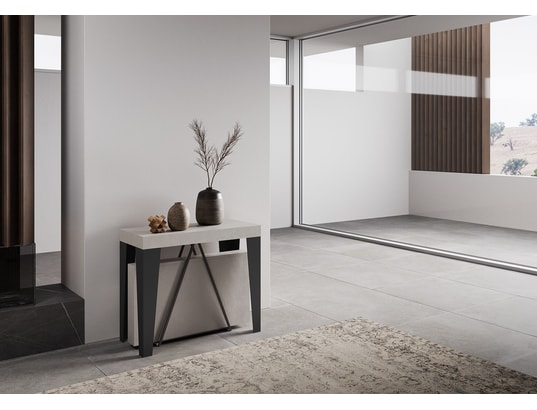 ITYHOME - Console extensible algo 90x40/300cm cachemire