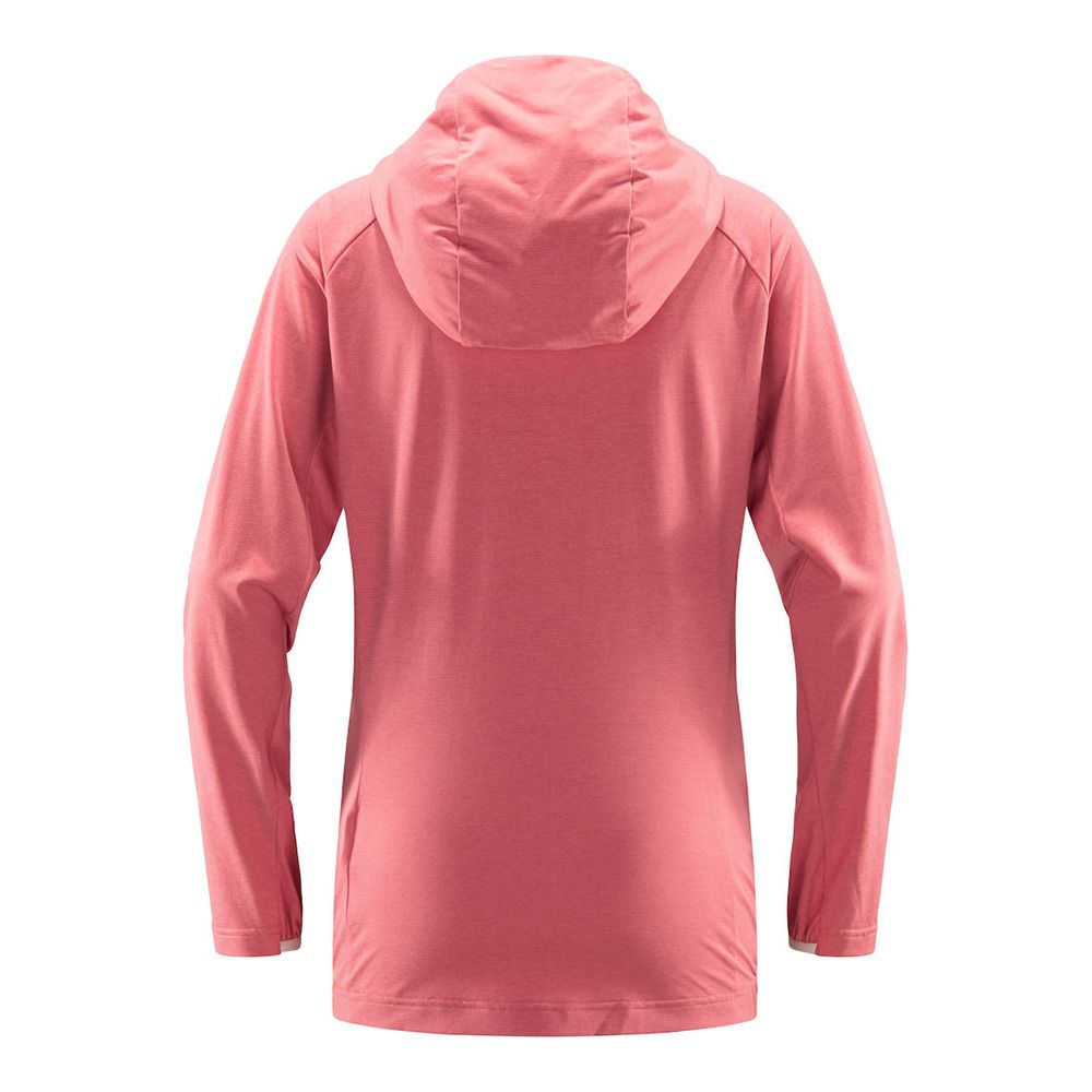 Haglöfs MIRRE MID - Polaire Femme tulip pink/tarn blue