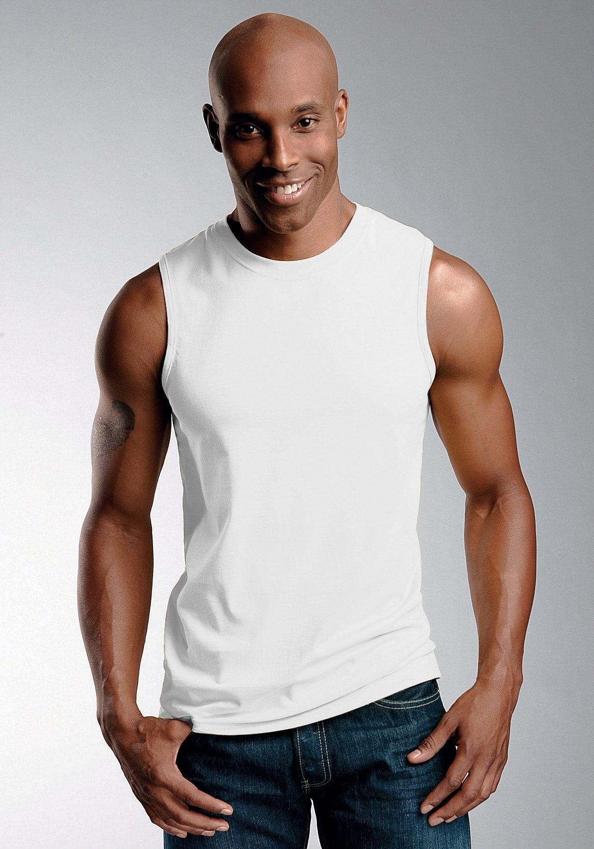 H.I.S Muscleshirt Packung, 3 Stk. mit Rundhalsausschnitt