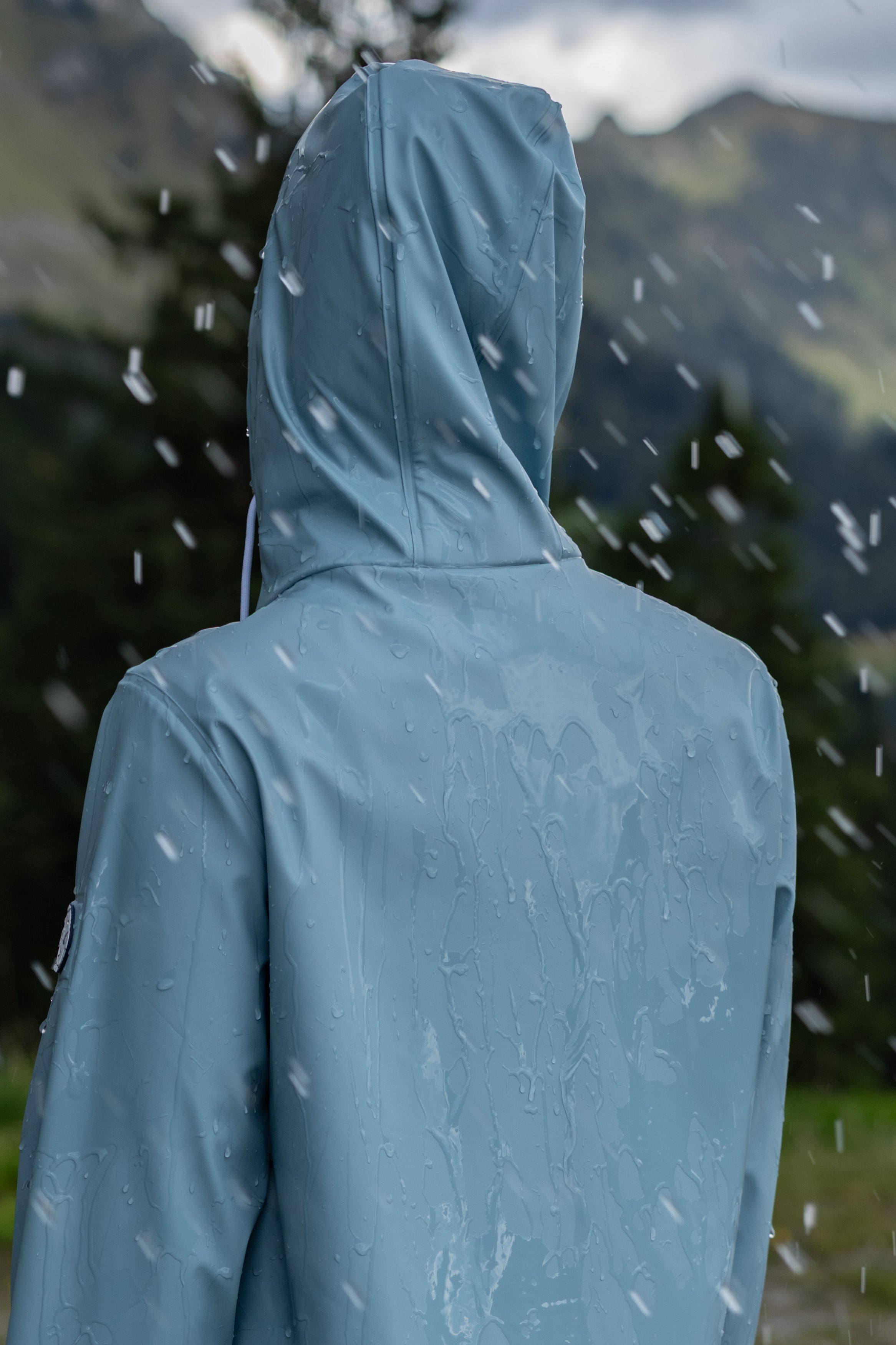 Frauen Regenjacke Vera tourmaline
