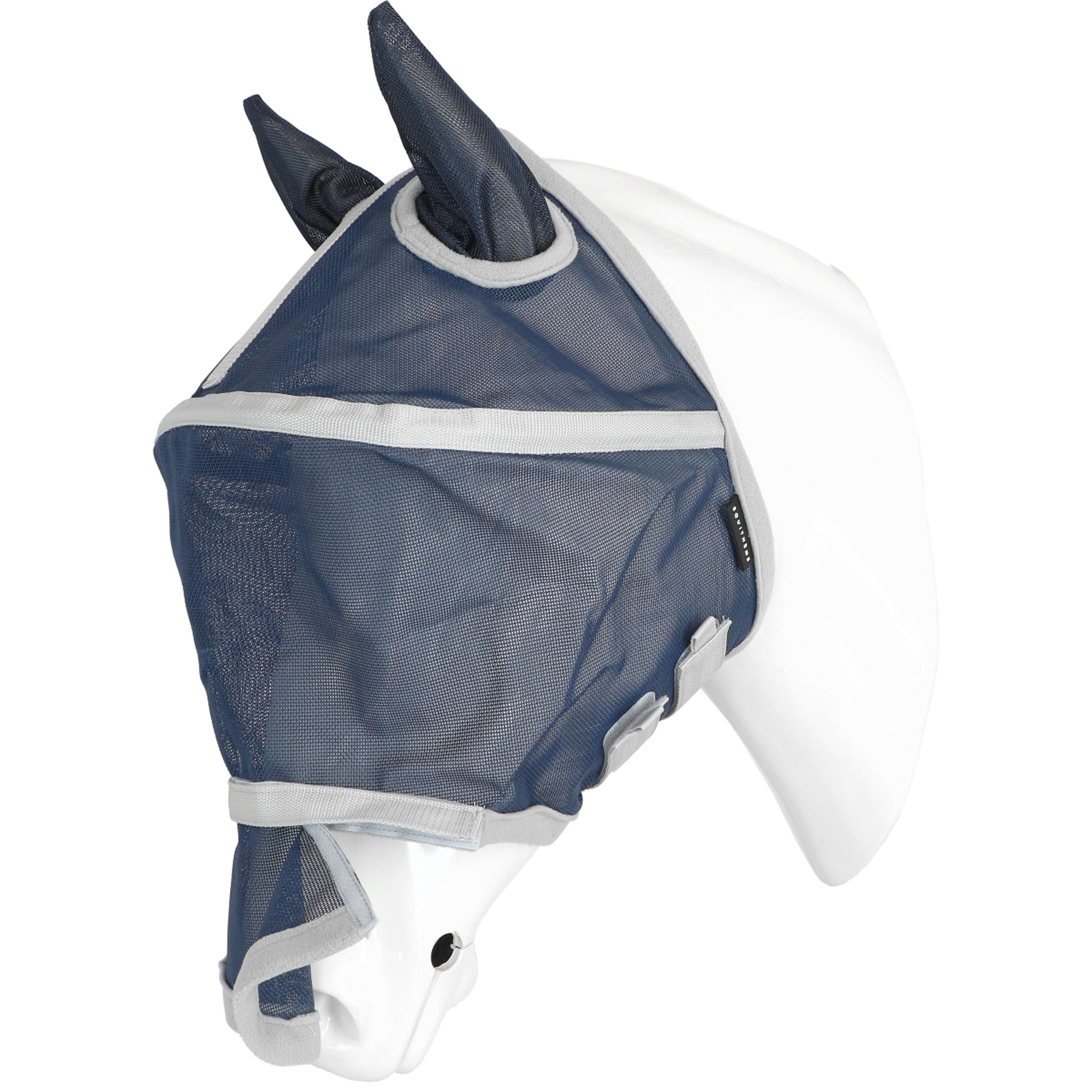 EQUITHÈME Vliegenmasker Hoop met UV-Bescherming Navy