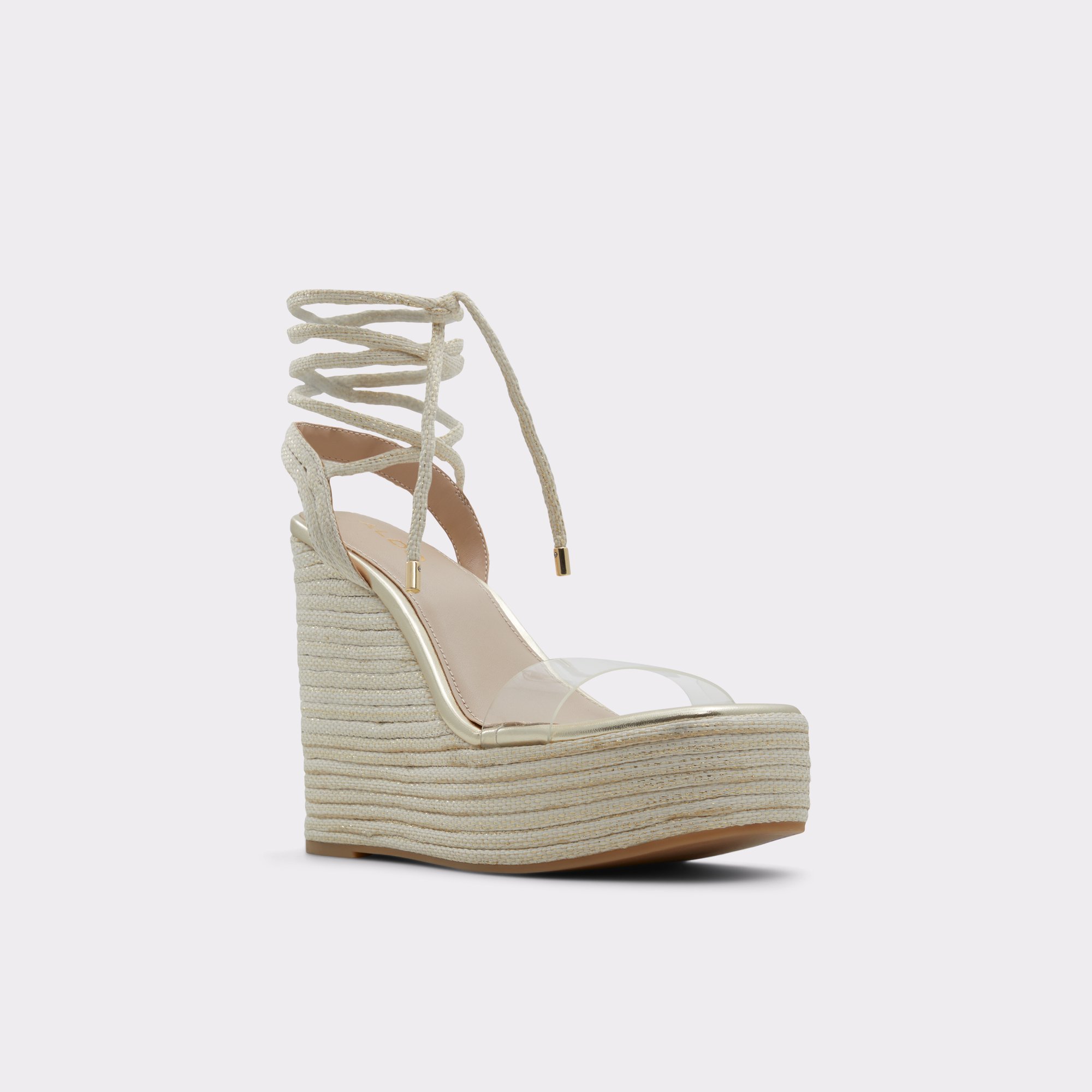 Devonteriel Light Beige Women Wedges & Espadrilles