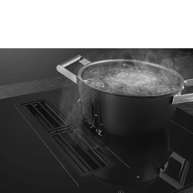 Smeg Kogeplade med integreret emhætte HOBD472D2