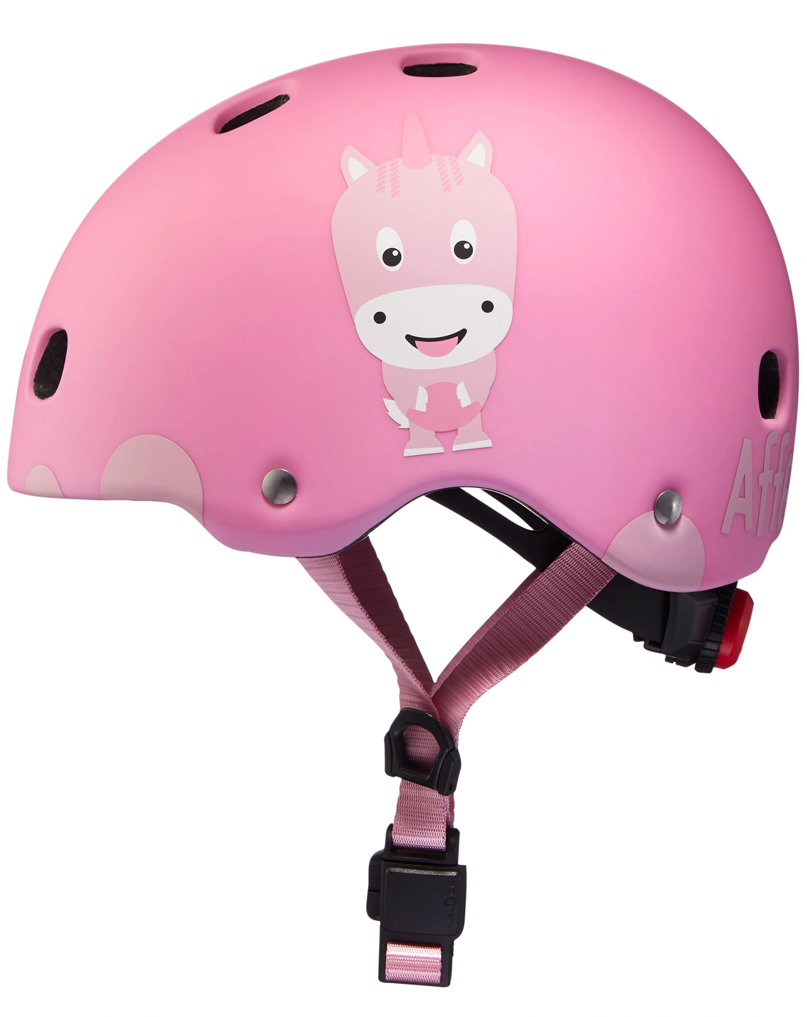 Helm EINHORN in rosa