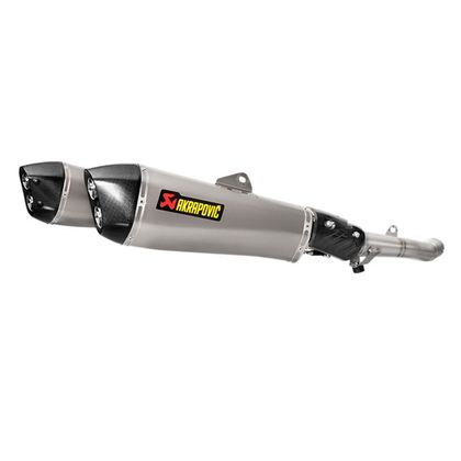 Silencieux Akrapovic Titane embout carbone