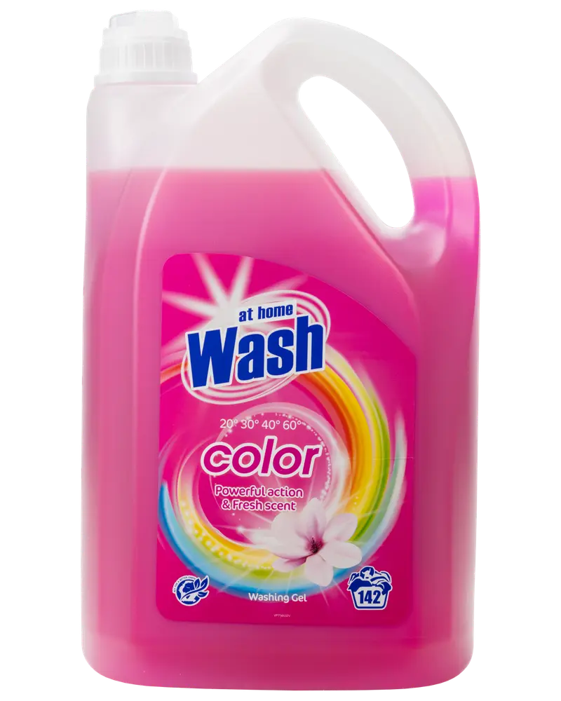 At Home Wash Vaskemiddel flydende 5 L - color
