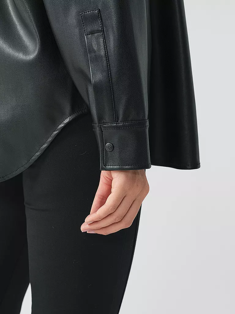 CALVIN KLEIN JEANS Overshirt schwarz