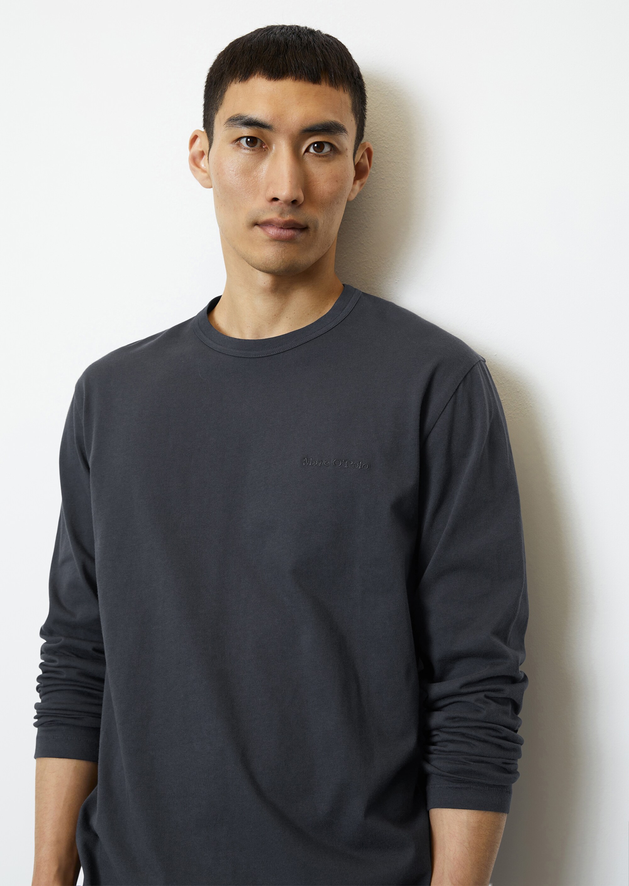 Longsleeve regular aus schwerer Jersey-Qualität