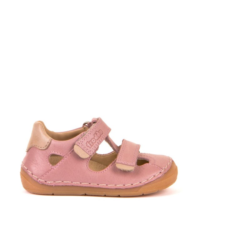 Froddo Froddo Amplio Paix sandales deux scratchs rose-nude